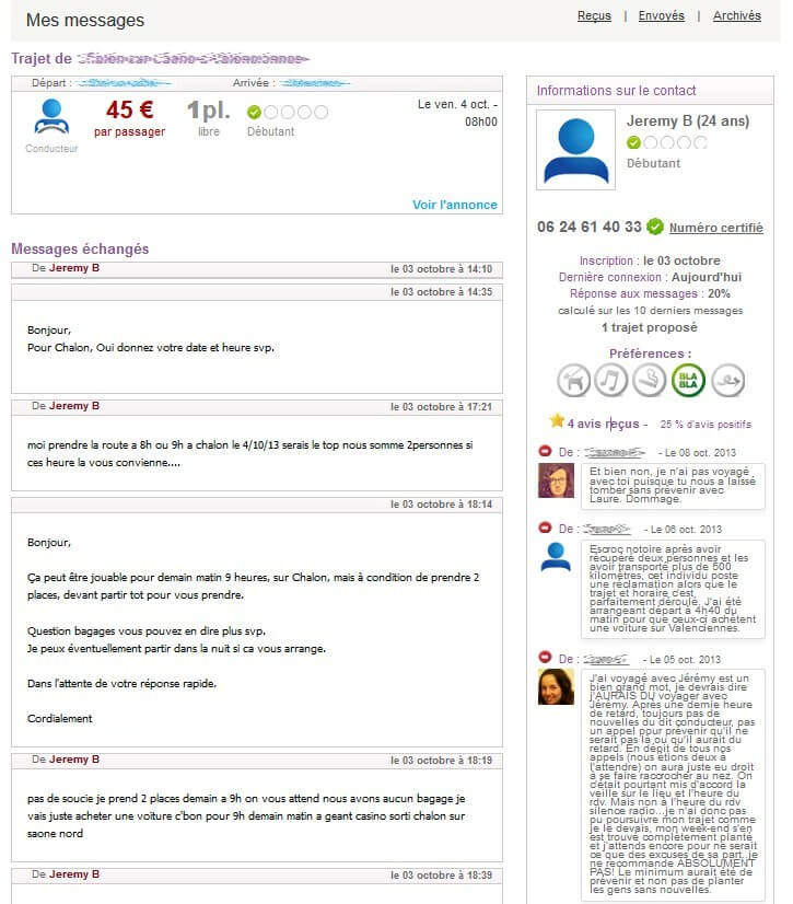 les rencontres du covoiturage 11 juin 2013