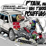 blonde-contre-motards