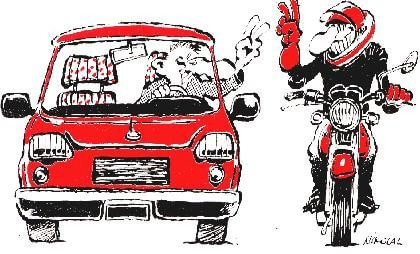 moto ou voiture pour les vacances