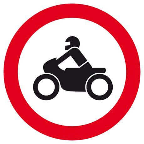 les interdits moto