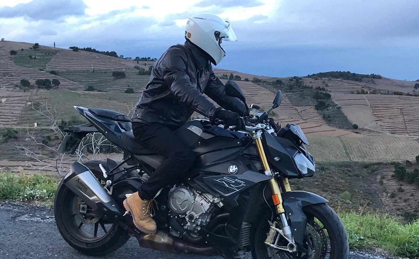 Blouson moto Zolki épaule